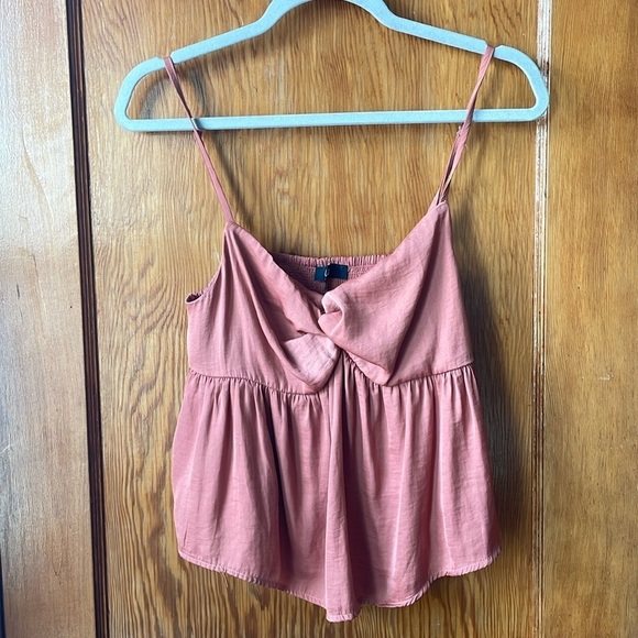 Lulus Tops - Lulu's Silky Peplum Tank Top